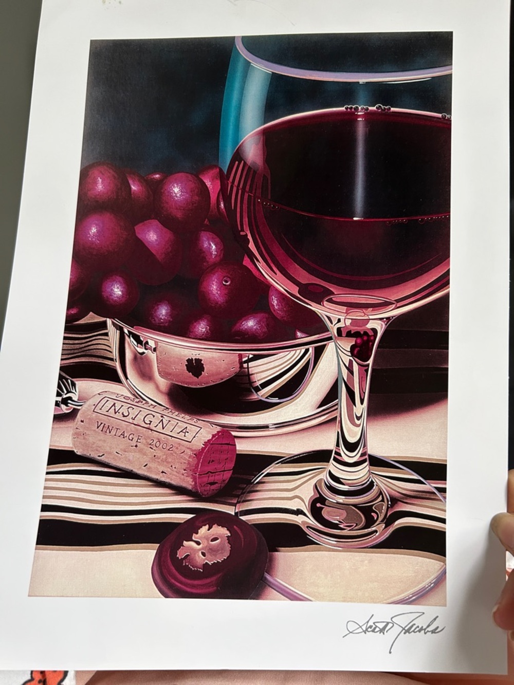 Scott Jacobs Seriolithograph Grape Perfection